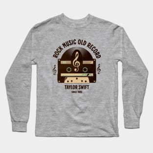 vintage cassette old music record b12 Long Sleeve T-Shirt